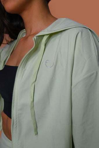 Windbreaker with UPF